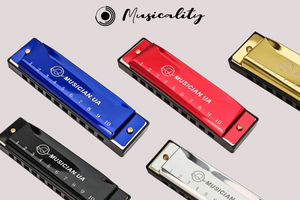 Губні гармоніки Musicality H10 &mdash; стильний і доступний старт у світ музики фото