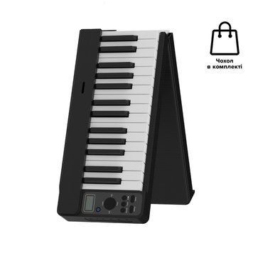 Складане цифрове піаніно (в комплекті з чохлом) Musicality PP61-BK _PortablePiano Mk2 25-03-12-02 фото
