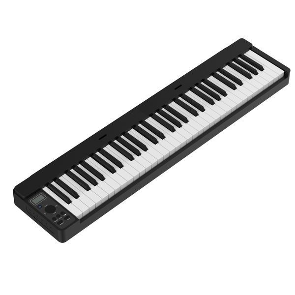 Складане цифрове піаніно (в комплекті з чохлом) Musicality PP61-BK _PortablePiano Mk2 25-03-12-02 фото