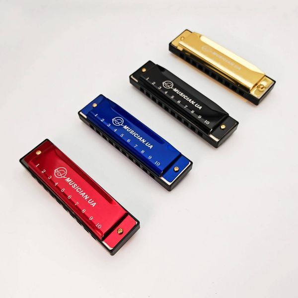 Harmonica Musicality H10-BK _Harmonica (C) (Black) 25-08-16-33 photo